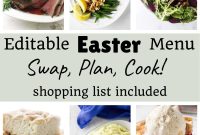 Easter Dinner Ideas: Roasted Leg of Lamb and Strawberry Rhubarb Menu