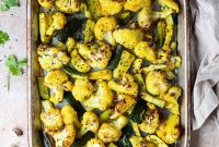 Spiced Cauliflower & Zucchini with Fragrant Yellow Rice