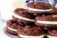 Homemade Chocolate Sandwich Cookies Recipe — Perfectly Creamy Filling