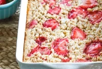 Strawberry Baked Oatmeal Recipe for Make-Ahead Breakfast