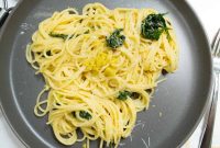 Creamy Lemon Spinach Pasta Recipe for Quick Weeknight Meals