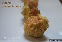Crispy Baked Besan Bonda Recipe — Low-Oil Indian Snack