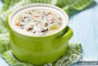 Slow Cooker Chicken and Wild Rice Soup Recipe
