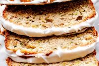 Glazed Zucchini Banana Bread Recipe for Moist Quick Loaves