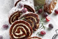 Gingerbread Roll Recipe: Soft Spiced Cake Roll with Cream Filling