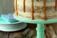 Salted Caramel Frosted Banana Cake Recipe
