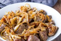 Savory Chicken Liver and Caramelized Onion Recipe