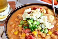 Buffalo Chicken and White Bean Chili Recipe for Game Day