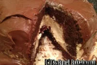 Double Chocolate Peanut Butter Ice Cream Cake Recipe