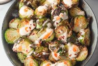 Crispy Air Fryer Brussels Sprouts with Balsamic Glaze