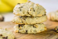 Banana Bread Chocolate Chip Cookie Recipe — Moist Banana Cookies