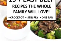15 Flavorful Beef Recipes for Quick Weeknight Meals
