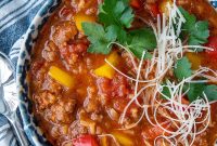 Five-Star Stuffed Pepper Soup Recipe with Savory Flavor