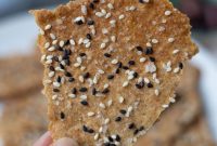 Crispy Sourdough Lavosh Crackers Recipe