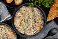 Comforting Slow Cooker Chicken with Wild Rice Soup