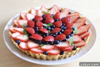 Summer Strawberry and Blueberry Tart Recipe for Fresh Berries
