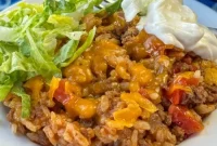 One-Pan Taco Rice Skillet Recipe for Quick Weeknight Dinners