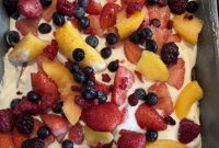Amish-Style Sweet & Salty Fruit Pizza Recipe