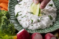 Creamy Garden Vegetable Dip Recipe for Parties and Snacks