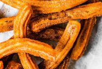 How to Make Crispy Homemade Churros with Chocolate Dipping Sauce