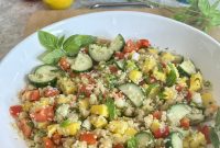 Mango Summer Salad with Honey Ginger Dressing Recipe