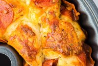 Cheesy Pizza Pull-Apart Bread Recipe for Game Night