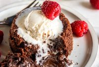 Molten Chocolate Lava Cakes for Two: Romantic Dessert Recipe