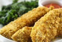 Crispy Cashew-Crusted Chicken Fingers