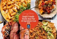 Aldi Budget Meal Plan for August 23: Weekly Grocery Menu