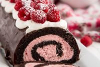 Raspberry Chocolate Swiss Roll Recipe: Decadent Homemade Dessert