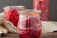 Crisp Quick-Pickled Red Onions for Topping Salads & Sandwiches