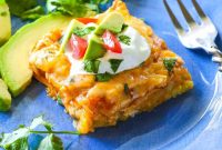 Chicken Tamale Casserole Recipe: Cheesy Mexican-Style Bake