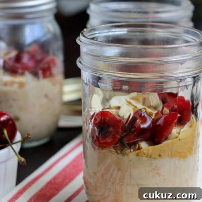 Cherry Almond Oatmeal