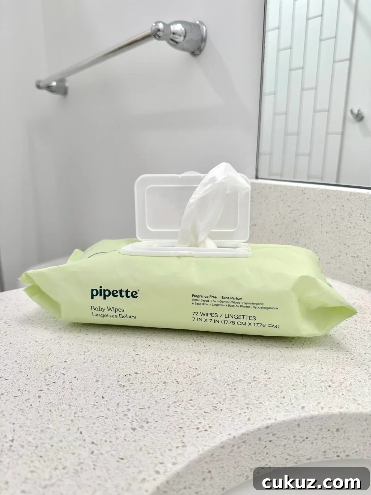 best non-toxic baby wipes from Pipette on TheFiltery.com