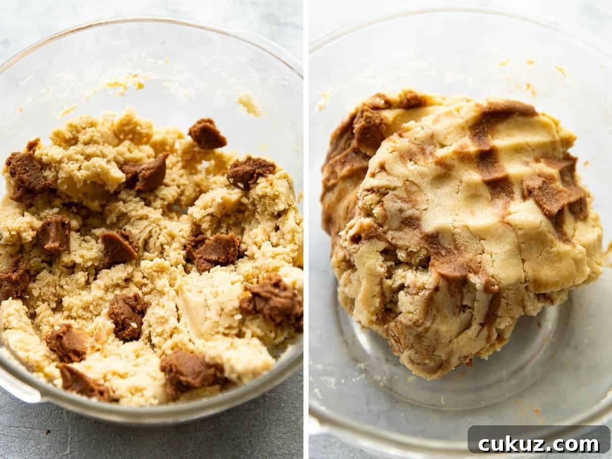 Chilled cookie dough