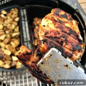 grilled chicken thigh
