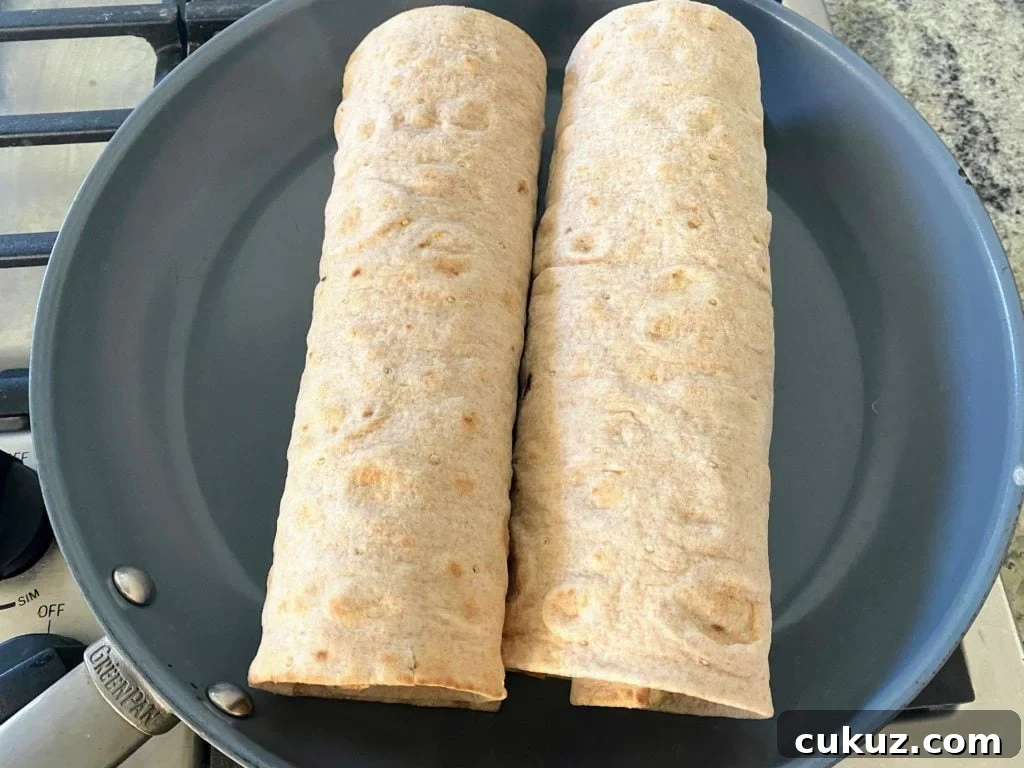 Cooking Greek Wrap