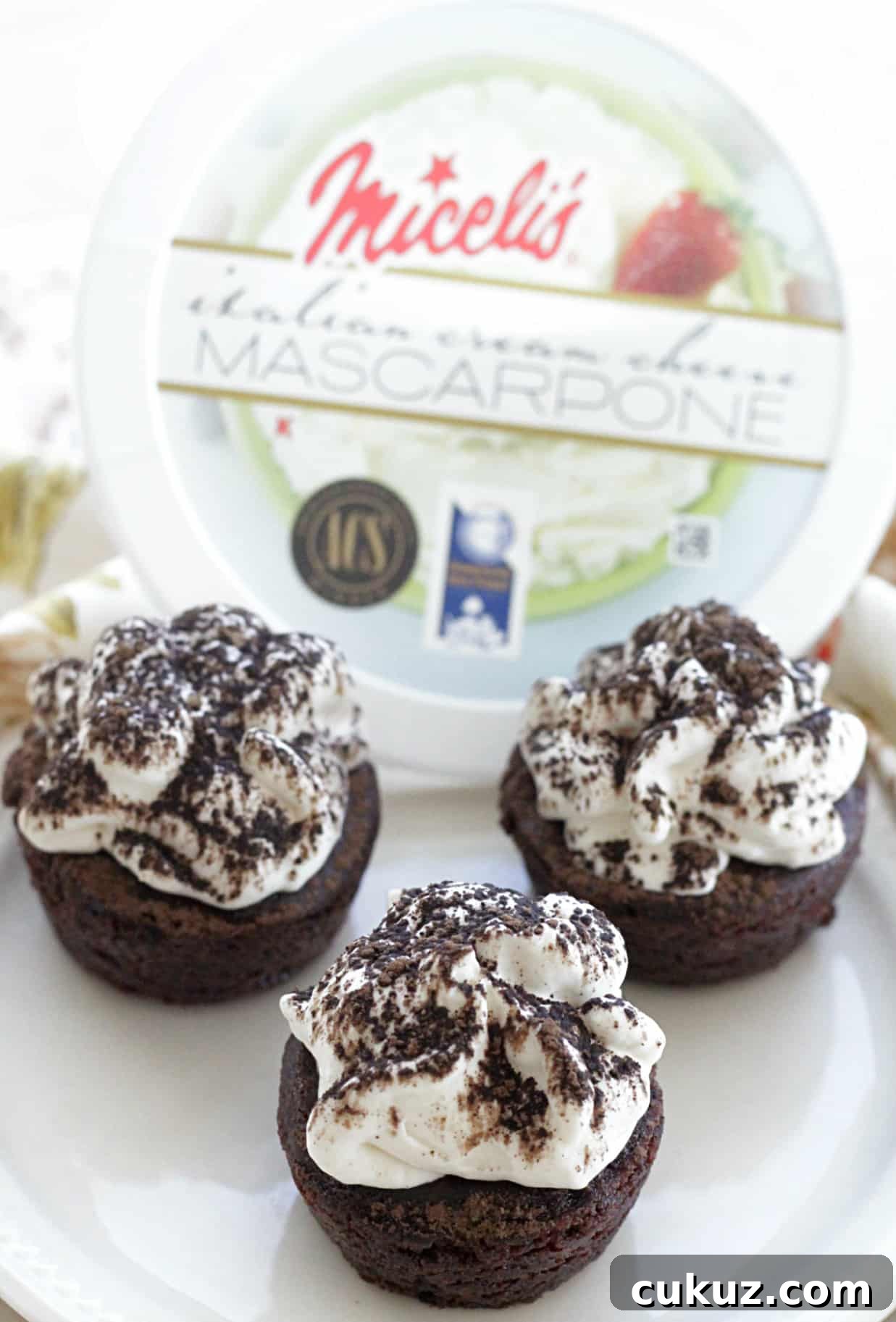 Tiramisu Bites with Miceli's mascarpone cheese