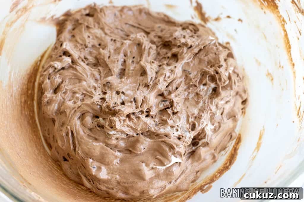 Ultimate Fudgy Chocolate Cookie Recipe for Intense Cocoa Flavor 12 batter in bowl