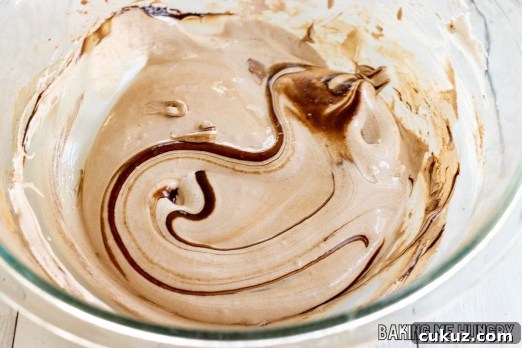 Ultimate Fudgy Chocolate Cookie Recipe for Intense Cocoa Flavor 9 melted chocolate added