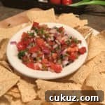 Party Pico de Gallo | SavorwithJennifer.com