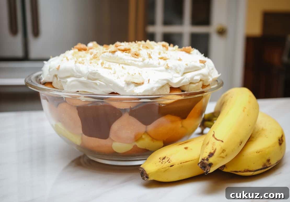 Black Folks Chocolate Southern Banana Pudding Recipe