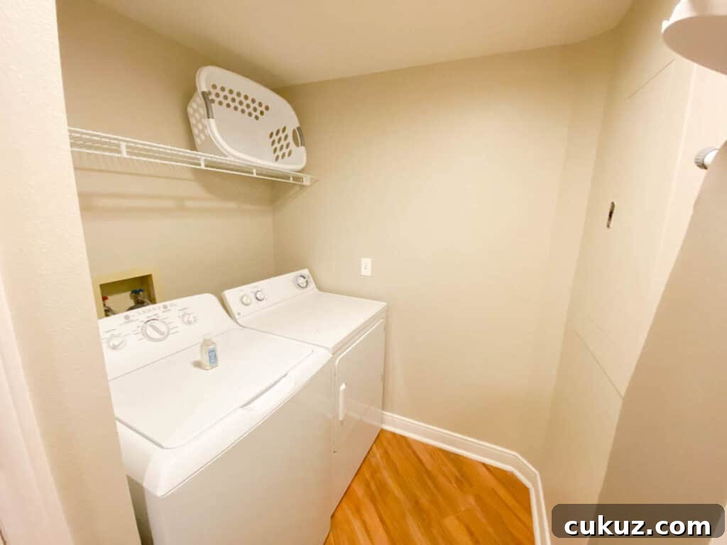 laundry area in an Old Key West Villa.