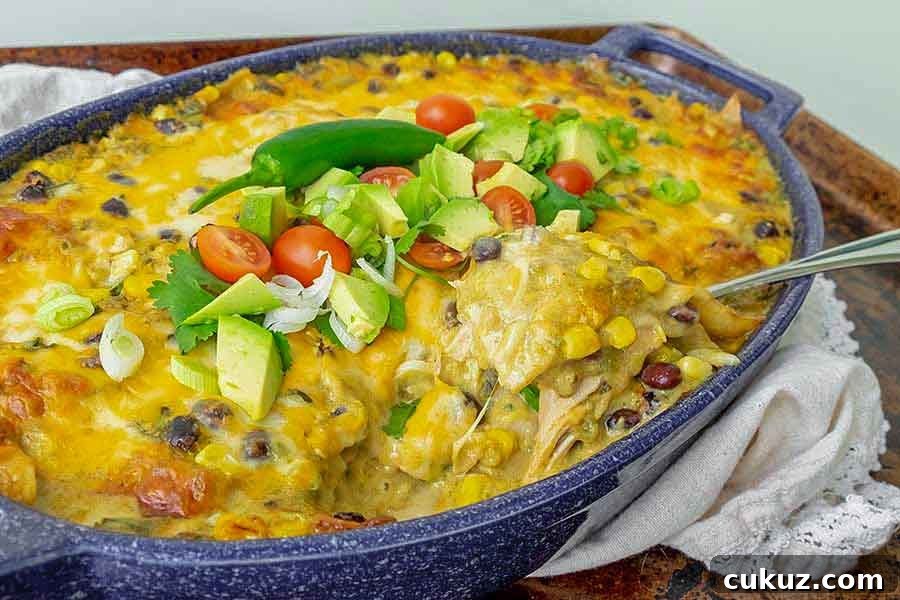 enchilada chicken casserole 