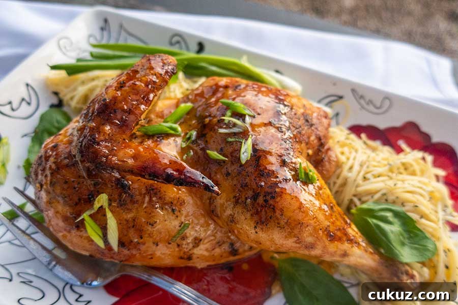 gluten-free roast chicken with pasta dinner