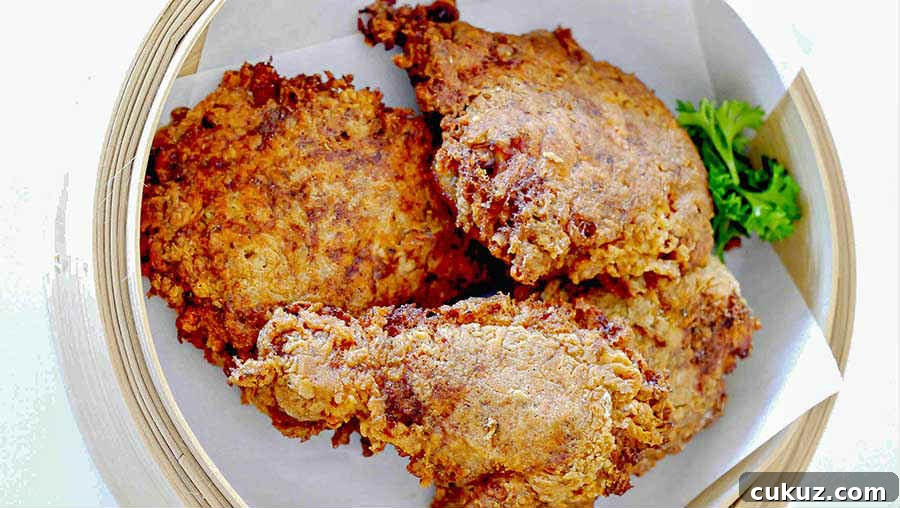 gluten-free southern fried chicken for dinner