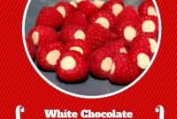 White Chocolate–Filled Raspberries: Decadent Bite-Sized Dessert