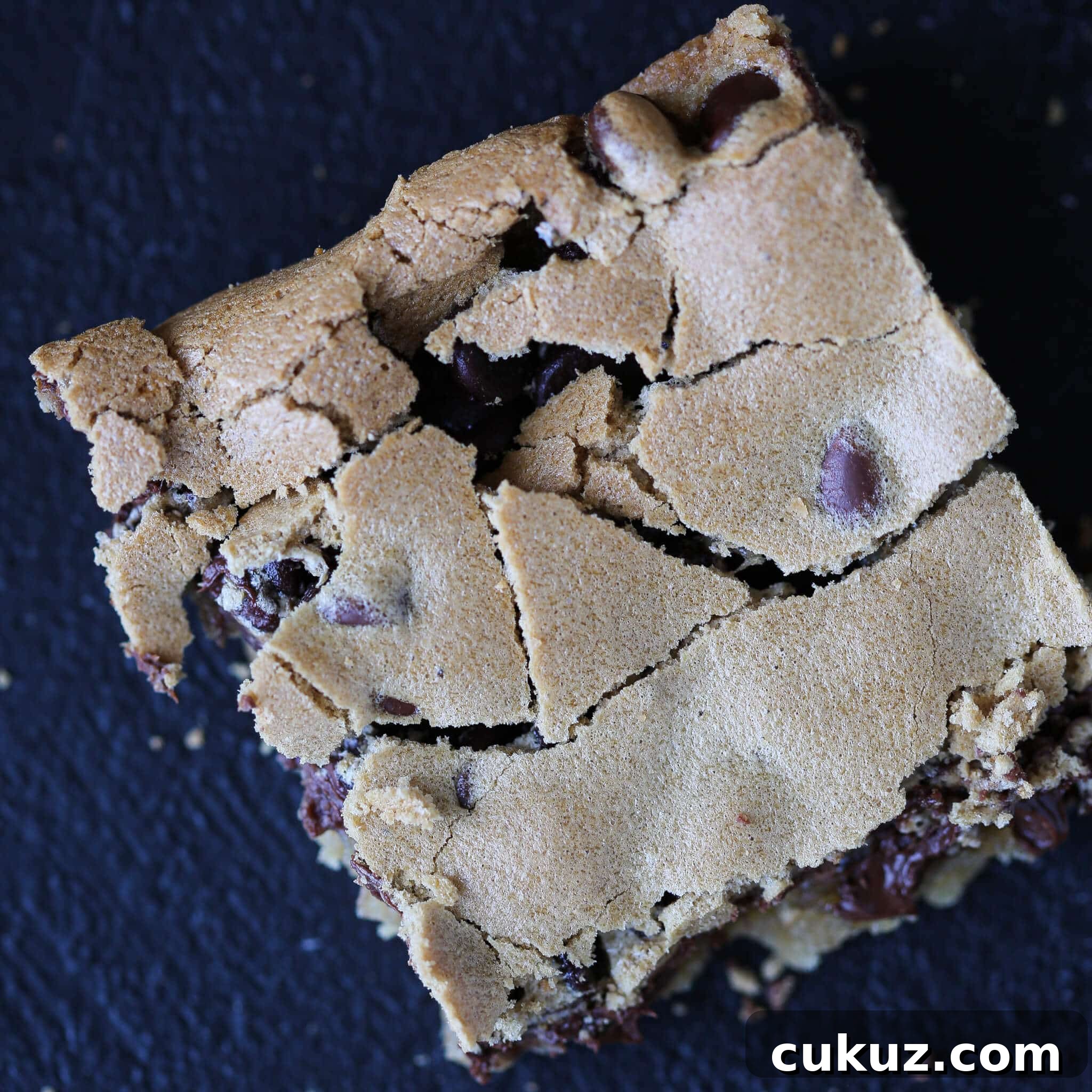 Chocolate Halfway Bars Recipe: Fudgy No-Bake Chocolate Bars 6 Chocolate Halfway Bars one piece