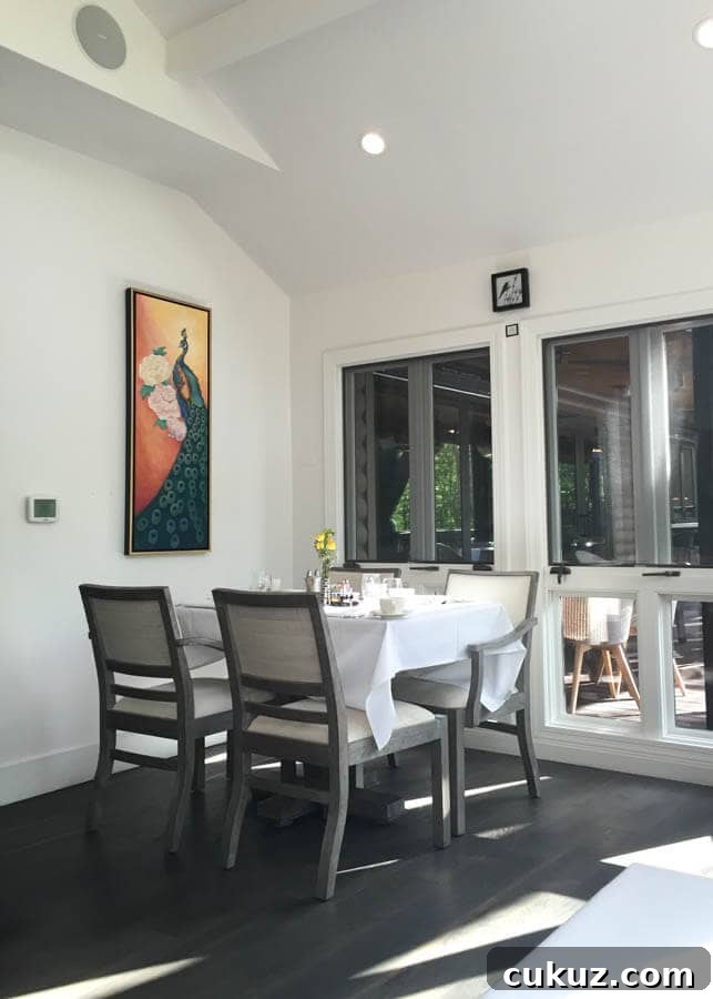 Etch dining area