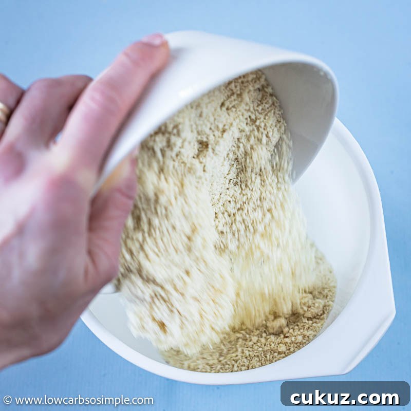 Adding Almond Flour | Low-Carb, So Simple